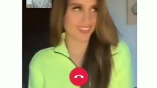 Video call bersama cinta laura