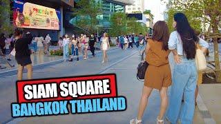 Bangkok Thailand - Friday Walk Siam Square (4K HDR) So Many Hot Girls 