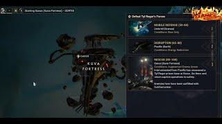 Warframe Garus (Kuva Fortress) Mission Rescue level 80-100