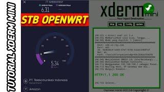 Cara Menggunakan Xderm Mini di STB OpenWRT