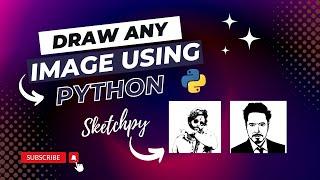 Draw any image using Sketchpy in Python Tuttle || Python Program@firetechnico