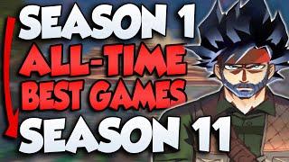 HIGHEST VIEWED ULLR GAMES OF EVERY SEASON COMPILATION! - SMITE Ullr Compilation