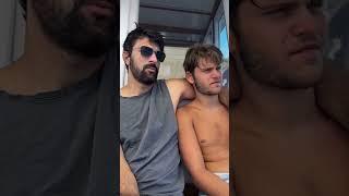 Engin Akyürek Enjoy Summer With Friend's Son