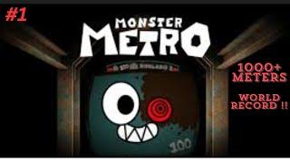 Monster Metro in Roblox || Scary metro || Tunnel escape || Roblox