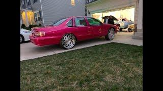 Ls Swap 5.3 1996 SS Impala On 26inch AmaniForge