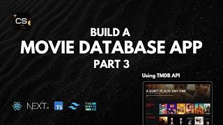 Build a Movie Database App with TMDB API (2024) - Part 3