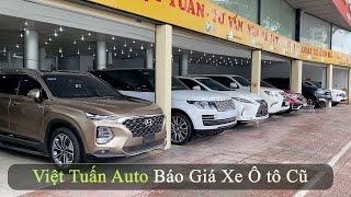 Báo giá xe ô tô cũ hạng sang tại Việt Tuấn Auto | P4 Tháng 2-2024