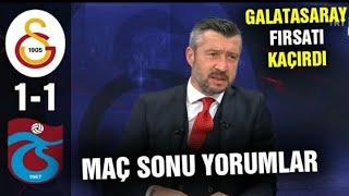 Galatasaray 1-1 Trabzonspor maç Özeti | Galatasaray Trabzonspor Maç Sonu Yorumları