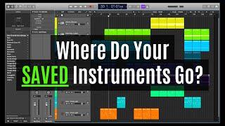 How To Save Instruments In Logic Pro