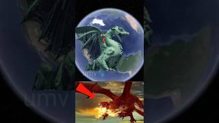 unique map view  find a real dragon  #shorts #ytshorts