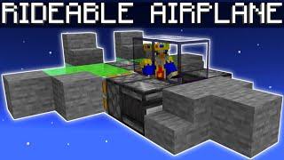  Minecraft Bedrock: Rideable Plane Tutorial!