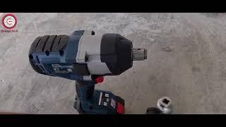 Test BOSCH GDS 18V-1050 H BITURBO vs Scania Lug nut / Cordless Impact Wrench Yang Padu!!!