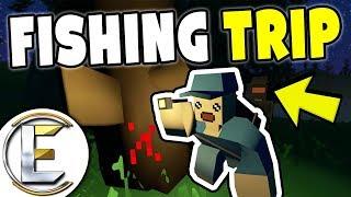 Fishing Trip - Unturned Serious Roleplay (Infected Maniac Following Us In The Woods)