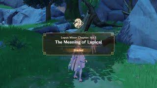 The Meaning of Lupical | Genshin Impact | Razor Story Quest: Act I Cutscenes (EN/Lumine)