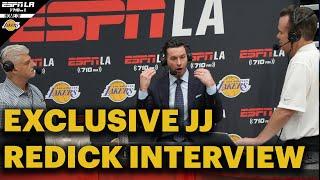EXCLUSIVE: New Lakers Head Coach JJ Redick joins ESPN LA - Mason and Ireland