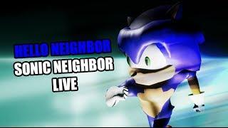 Hello Neighbor SONIC THE HEDGEHOG NEIGHBOR Mod