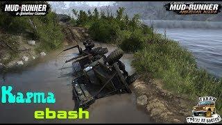 SPINTIRES MUDRUNNER  Прохождение карты ebash 