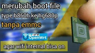 Openwrt hg680p Wifi on tanpa emmc