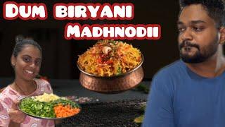 Vegetable Dum biryani  || biryani recipe || Kiranyashu ||  couples || ￼