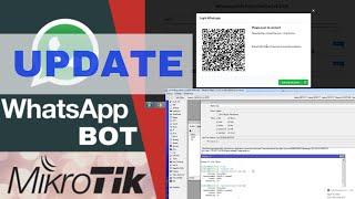 UPDATE TERBARU - Membuat WhatsApp Gateway untuk Monitoring Mikrotik