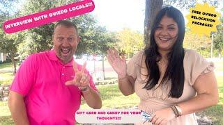 Hear what Oviedians have to say about the area! Chris Capp interviews locals at Oviedo in the Park!