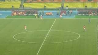 Spartak v CSKA, Luzhniki Stadium, Moscow 7th October 2012