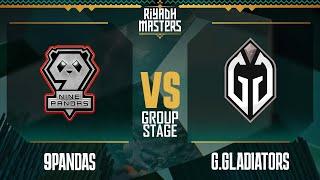 Gaimin Gladiators vs. 9Pandas // Riyadh Masters 2023 – Day 5 – Group Stage