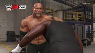 WWE 2K23 - Goldberg JACKHAMMER Compilation!