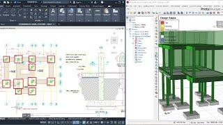 PART 2- Step by Step Detailing of Column, Beam Layout and Beam Detailing using Stonebridge Template.