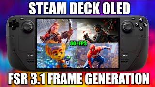 Steam Deck Now Can Play AAA Games at 60+ FPS [Testing FSR 3.1 in 4 games]