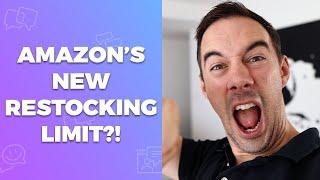 AMAZON FBA RESTOCKING LIMITS! | How To Overcome Storage Limits