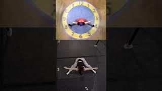 Loonette the Clown: Clock stretch challenge! #shorts