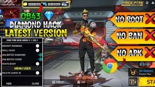 FREE FIRE DIAMOND HACK 2024 || FREE FIRE NEW MOD MENU OB43 || UNLIMITED DIAMOND SCRIPT MOD MENU APK