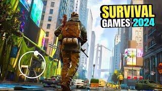 TOP 15 New Best Survival Games for Android & iOS 2024