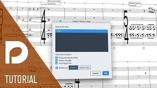 Import/Export Tempo Track in Dorico | New Features in Dorico 2.2