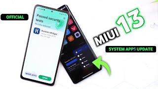 New MIUI 13 System App Update 2023