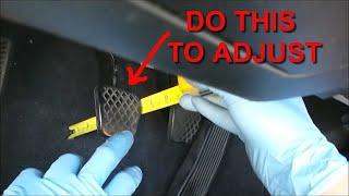 How to Adjust Clutch of 04 Acura TSX, RSX TL, ILX, TLX, Honda Accord, Civic, Element