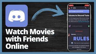 How to Watch Movies with Friends Online on Phone Using Discord - 2023 Tutorial