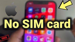 No SIM card error in iPhone: Here is the Fix