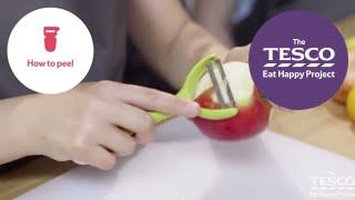 Here's the safest way for children to peel fruit & veg - Cooking skills for children