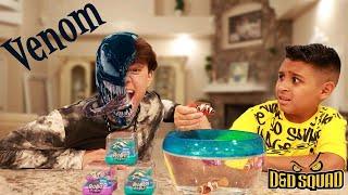 VENOM WANTS TO EAT OUR ROBOFISH | D&D SQUAD