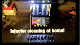 Injector cleaning and maintenance using the Autool Ct-150