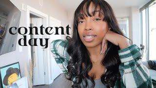 How I Plan, Film, & Choose My Rates for Brand Partnerships | Content Day Vlog