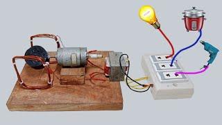 Top3 Amazing New free energy generator 220v Energy Experiment