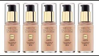 FIRST IMPRESSION: Max Factor FaceFinity All Day Flawless 3 in 1 Foundation Review + Demo|Happy Laura