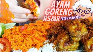 ASMR AYAM GORENG SAMBEL ULEG PEDES M4MPUS BUATAN NENEK | ASMR INDONESIA | NO TALKING