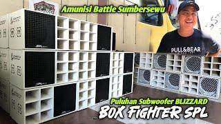 Blizzard kedatangan puluhan Box subwoofer Baru Amunisi Battle Sumbersewu 2024