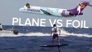 The Ultimate Race to See What's Faster to Travel Between the Hawaiian Islands - FOIL vs Plane