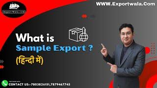 What is Sample Export ? | Hindi | Exportwala | Ankit Sahu |