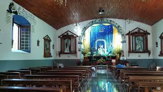 Inside the Ave Maria church in El Salvador